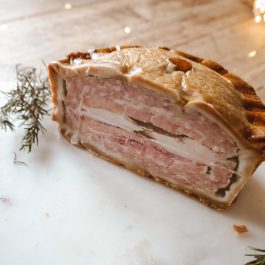 4lb Turkey, Ham & Stuffing Pork Pie