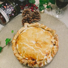 9" Turkey, Bacon, Stuffing & Cranberry Pie