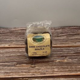 Dark Chocolate Brazils- 125g
