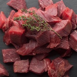 diced chuck steak