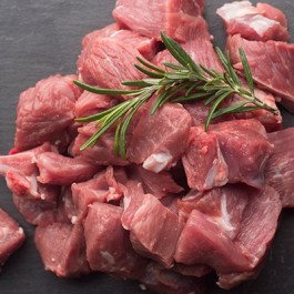 diced lamb