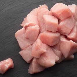 diced pork