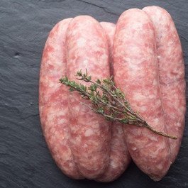 pork apple sausages