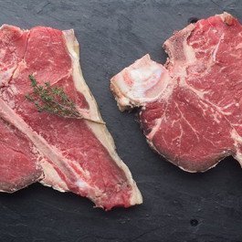 t-bone steaks